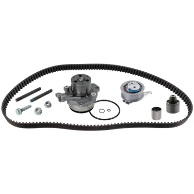 Abbildung von FEBI BILSTEIN 181598 Wasserpumpe + Zahnriemensatz mit Anbaumaterial, schaltbare 145 VOLKSWAGEN: Passat B8 Variant