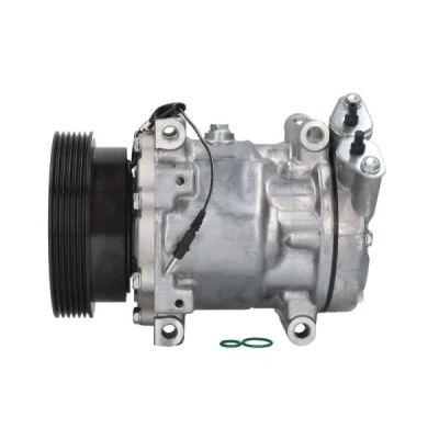 Abbildung von THERMOTEC KTT090332 Kompressor SD7V16 12 PAG 46 R 134a DACIA: Sandero I, Logan I MCV, Limousine