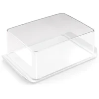 Abbildung von Bosch Hausgeräte KSZGGM00 Zubehör für Kühl Gefrier Kombinationen, Butterdose, transparenter Deckel, Made in Germany