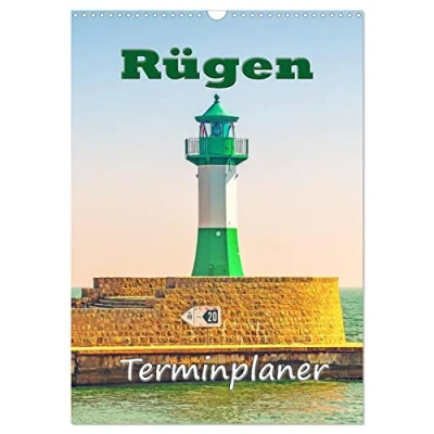 Abbildung von Rügen Terminplaner (Wandkalender 2025 DIN A3 hoch), CALVENDO Monatskalender