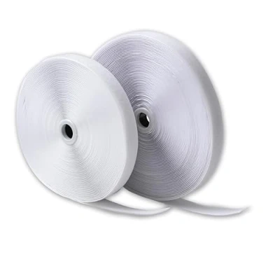 Abbildung von IPEA Klettband zum Nähen 20 mm Weiß 25 Meter Länge (nicht selbstklebend) extra starker Streifen für Einrichtung, Zuhause, Kleidung Haken und Ring