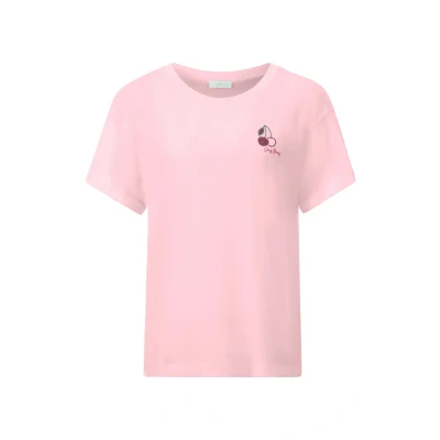 Abbildung von Rich &amp; Royal Tshirt print, Damen, Größe: 40, Strawberry cream
