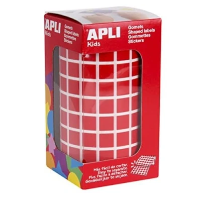 Abbildung von APLI Kids quadratisch 10 mm cuadrado rot
