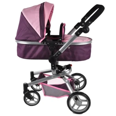 Abbildung von Purple Angel 2in1 Puppenwagen Bandits and Angels