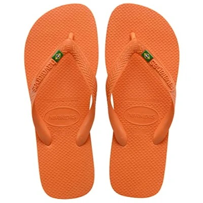 Abbildung von Havaianas Unisex Brasil Zehentrenner 4000032, Begonia Orange,33/34 EU