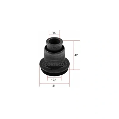 Abbildung von CORTECO 80004766 Querlenkerlager Hinterachse PEUGEOT: 406 Kombi, Limousine, Coupe