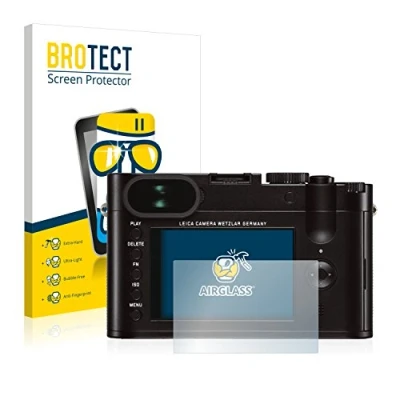 Abbildung von BROTECT Schutzglas für Leica Q (Typ 116) Schutzfolie Panzer Folie Glas [Extrem Kratzfest 9H, Anti Fingerprint, Ultra Transparent]