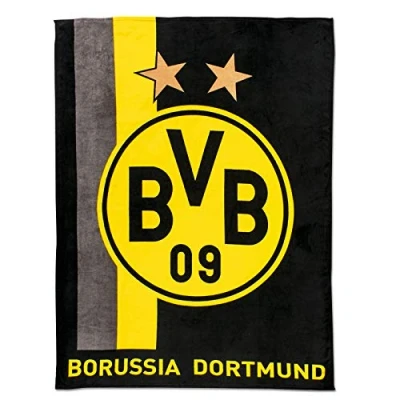 Abbildung von Kopfkissen BVB Fleecedecke mit Streifenmuster, BVB, Füllung: 100 % Polyester Coral Fleece, Bezug: Rückenschläfer