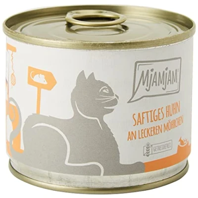 Abbildung von MjAMjAM saftiges Huhn an leckeren Möhrchen 6 x 200 g