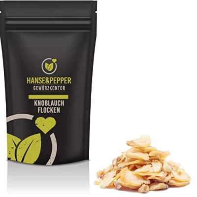 Abbildung von 500g Knoblauch Flocken Scheiben Flakes Chips Knoblauchflocken