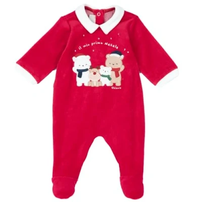 Abbildung von Chicco Strampler für Kinder, Größe: 50, Red