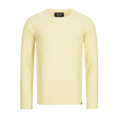 Abbildung von Indicode Jeans Loakim Strickpullover, Herren, Größe: Small, Pale banana