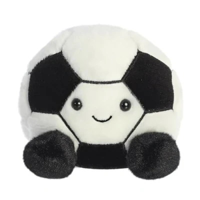 Abbildung von Aurora, 33869, Palm Pals Striker Football 5In, Soft Toy, Black &amp; White