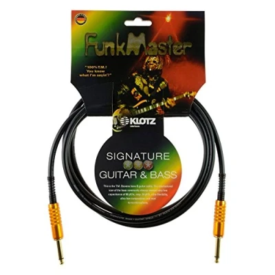 Abbildung von KLOTZ FunkMaster high end gitarren &amp; bass kabel (gerade gerade) (3,0)
