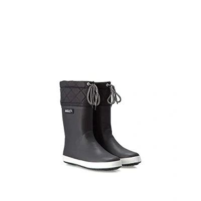 Abbildung von Aigle Unisex Kinder Giboulee 2 Gummistiefel, Schwarz Weiß, 30 EU