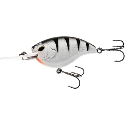 Abbildung von LMAB KØFI Power Vibe 55 Medium Runner Crankbait 5.5cm (13g) White Tiger Wobbler