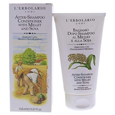Abbildung von L&#039;Erbolario Hirse und Soja Haar Conditioner, 1er Pack (1 x 150 ml)