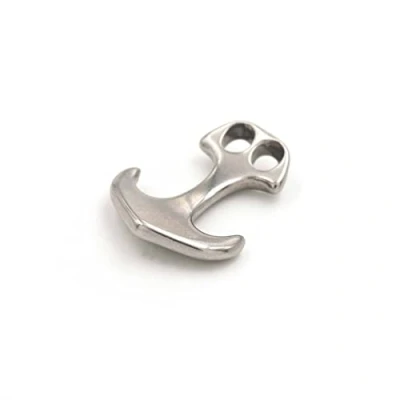 Abbildung von Vintageparts Knebelverschluss als Anker aus 304 Edelstahl 1 Stück zum Schmuck selber basteln