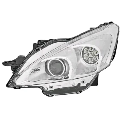 Abbildung von VALEO ORIGINAL PART 046870 Scheinwerfer links mit Kurvenlicht für Rechtsverkehr ohne Steuergerät Xenon PEUGEOT: 508 I SW
