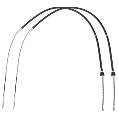 Abbildung von RIDEX 124C1149 Handbremsseil hinten links, rechts 1392/798mm Trommelbremse für Feststellbremse VOLKSWAGEN: Lupo / 3L, SEAT: Arosa