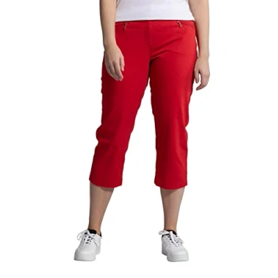 Abbildung von Ulla Popken, Damen, große Größen, Hose Mony, wadenlang