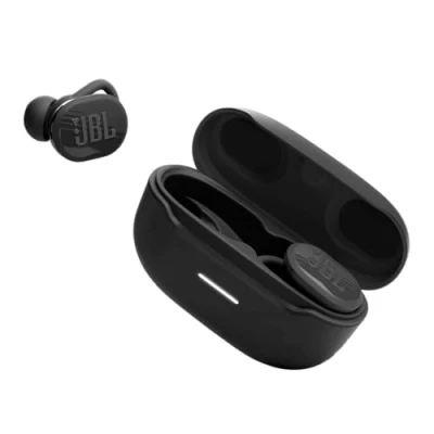 Abbildung von JBL Endurance Race 2, True Wireless Bluetooth In Ear Kopfhörer, 48 h Akkulaufzeit, IP68 staub und wasserdicht, Noise Cancelling, Pure Bass Sound, Smart Ambient Technologie, Sport Modus, Schwarz