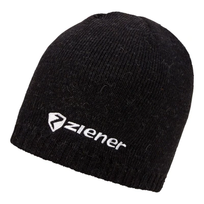 Abbildung von Ziener Herren IRUNO Mütze Wolle, gestrickt, Fleece Futter, Black, Usex