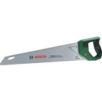 Abbildung von Bosch Handsäge 450 mm (SK5 Stahl Sägeblatt für feine Schnitte in Holz; 11TPI; Induktionsgehärtete Zähne; 45/90 Markierungshilfe; 35 cm Metrische Skala; Ergonomischer Softgrip)