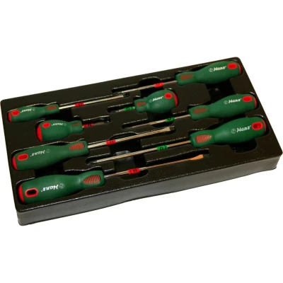 Abbildung von HANS TT 10U Werkzeugmodul 8 5.5x125, 6.5x150, 6.5x38, PH1x100, PH2x150, PH2x38, PZ1x100, 4x100 Spline, Kreuzschlitz (PH), Pozidriv (PZ)