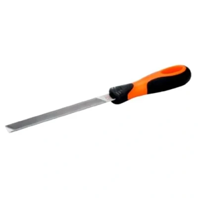 Abbildung von Bahco ERGO 4 138 10 1 2, Datei, Flache Vorfeile, Kunststoff, Schwarz, Orange, Ergonomisch, Anti Rutsch Griff