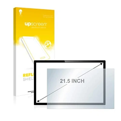 Abbildung von upscreen 21.5&quot; Entspiegelungs Schutzfolie für 21,5 Zoll Industrie Monitore (54.6 cm) [477 x 268 mm, 16:9] Anti Reflex Displayschutz Folie