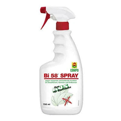 Abbildung von COMPO Bi 58 Spray gegen saugende und beißende Insekten an Zierpflanzen, Gemüse Erdbeeren, 750 ml