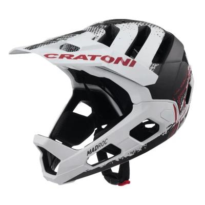Abbildung von CRATONI MTB Fahrradhelm Madroc weiß schwarz matt