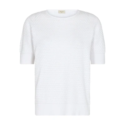 Abbildung von FREEQUENT Kurzarmpullover FQDODO PU DOTTIE SS mit schöner Struktur