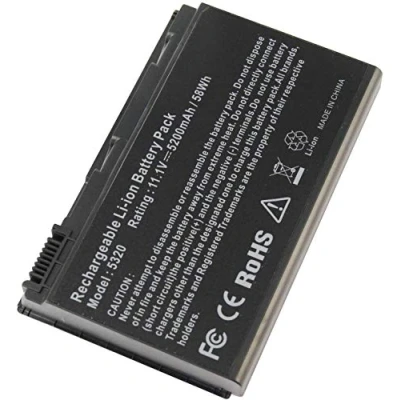Abbildung von WYGUO GRAPE32 Laptop Akku Ersatz für Acer Extensa 5100 5210 5220 5230 5230E 5320 5420 5610 5620 5620G 5620Z 5630 5630EZ 5630G 5630Z 7220 7620 TravelMate 5520 5310 5330 5710(10.8V 5200mah)
