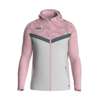 Abbildung von JAKO ICONIC Kapuzenjacke Zipper Hoodie Herren, Bequeme Sweatjacke mit Keep Dry Funktion aus 100% recyceltem Polyester