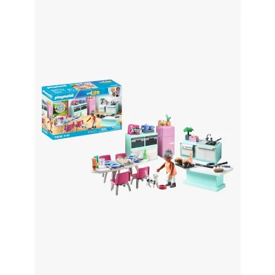 Abbildung von Playmobil® Konstruktions Spielset Küche mit Essplatz (71608), myLife, (105 St), Made in Europe