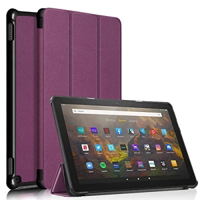 Abbildung von ODQQDO 10.1 Zoll Tablet Hülle Smart Stand Protective Case Ultra Light (Nur kompatibel 13 Generation, 2023),Nicht mit Huawei,Samsung,Purple