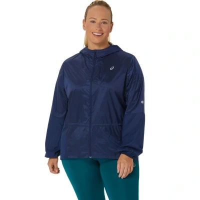 Abbildung von Asics Packable RUN Jacket Laufjacke, Damen, Größe: Medium, Blue expanse