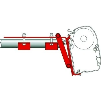 Abbildung von Fiamma F45 S L ZIP Kit Roof Rail