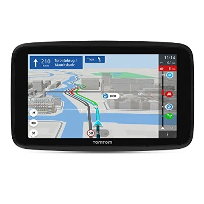 Abbildung von Tomtom Navigationsgerät GO Discover (5 Zoll, Stauvermeidung Dank Traffic, Karten Updates Welt, schnelle via WiFi, Verfügbarkeit von Parkplätzen, Kraftstoffpreise)