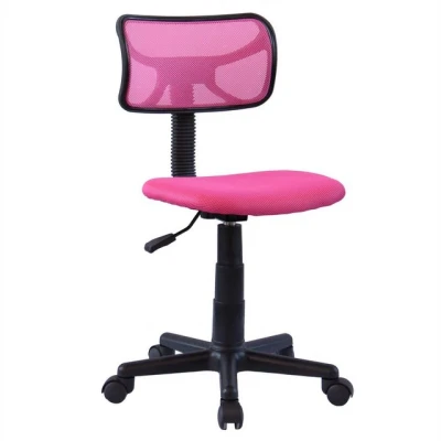 Abbildung von IDIMEX Drehstuhl MILAN, ergonomischer Schreibtischstuhl mit Netzbezug pink