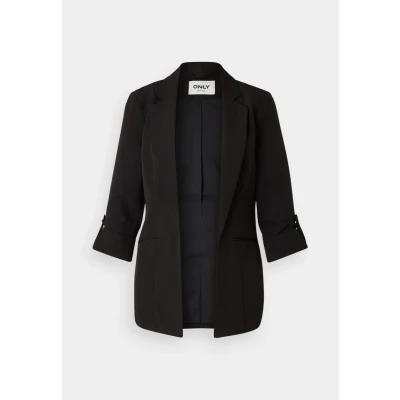Abbildung von ONLY Onlkayle Orleen 3/4 Kurzmantel, Damen, Größe: 34, Black