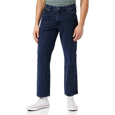 Abbildung von Wrangler Texas Jeans Straight Leg, Herren, Größe: 31x34, Coalblue stone