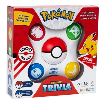 Abbildung von Zanzoon Spiel, Pokémon Trainer Trivia Wissensspiel (NEU &amp; OVP)
