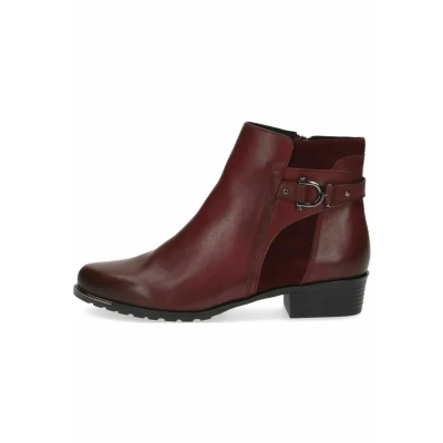 Abbildung von Caprice Ankle Boot, Damen, Größe: 37.5, Bordeaux ccomb Schuhe