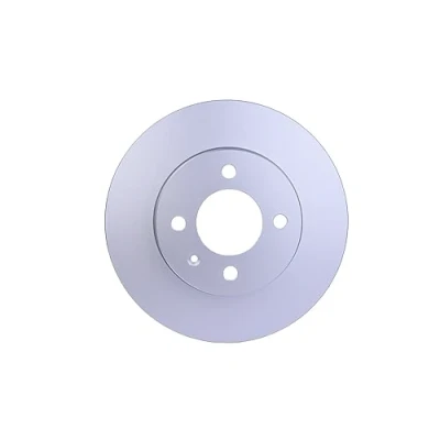 Abbildung von HELLA PRO 8DD 355 101 641 Bremsscheibe 256 12,8 04/05 100 voll beschichtet ohne Radbefestigungsbolzen, Radnabe VOLKSWAGEN: GOLF 3 Cabrio,