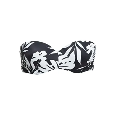 Abbildung von Roxy LOVE THE VIBE Bikinitop, Damen, Größe: XS, Anthracite surf trippin bico s