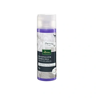 Abbildung von Hunter Tierbedarf Tiershampoo Pure Wellness Shampoo für weißes Fell 200 ml, 100 ml