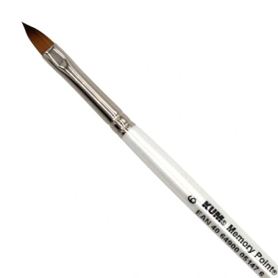 Abbildung von KUM 514.00.11 Memory Point Brushes CT, MemTip Pin CT 6&quot;, Katzenzungenform, 1 Stück